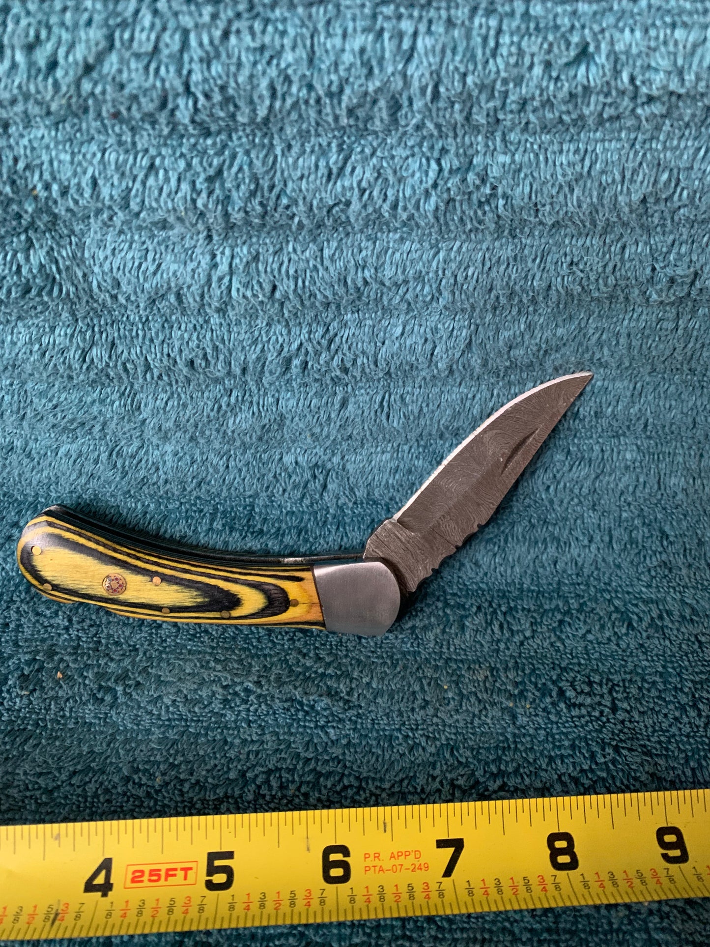 YELLOW HANDLE KNIFE
