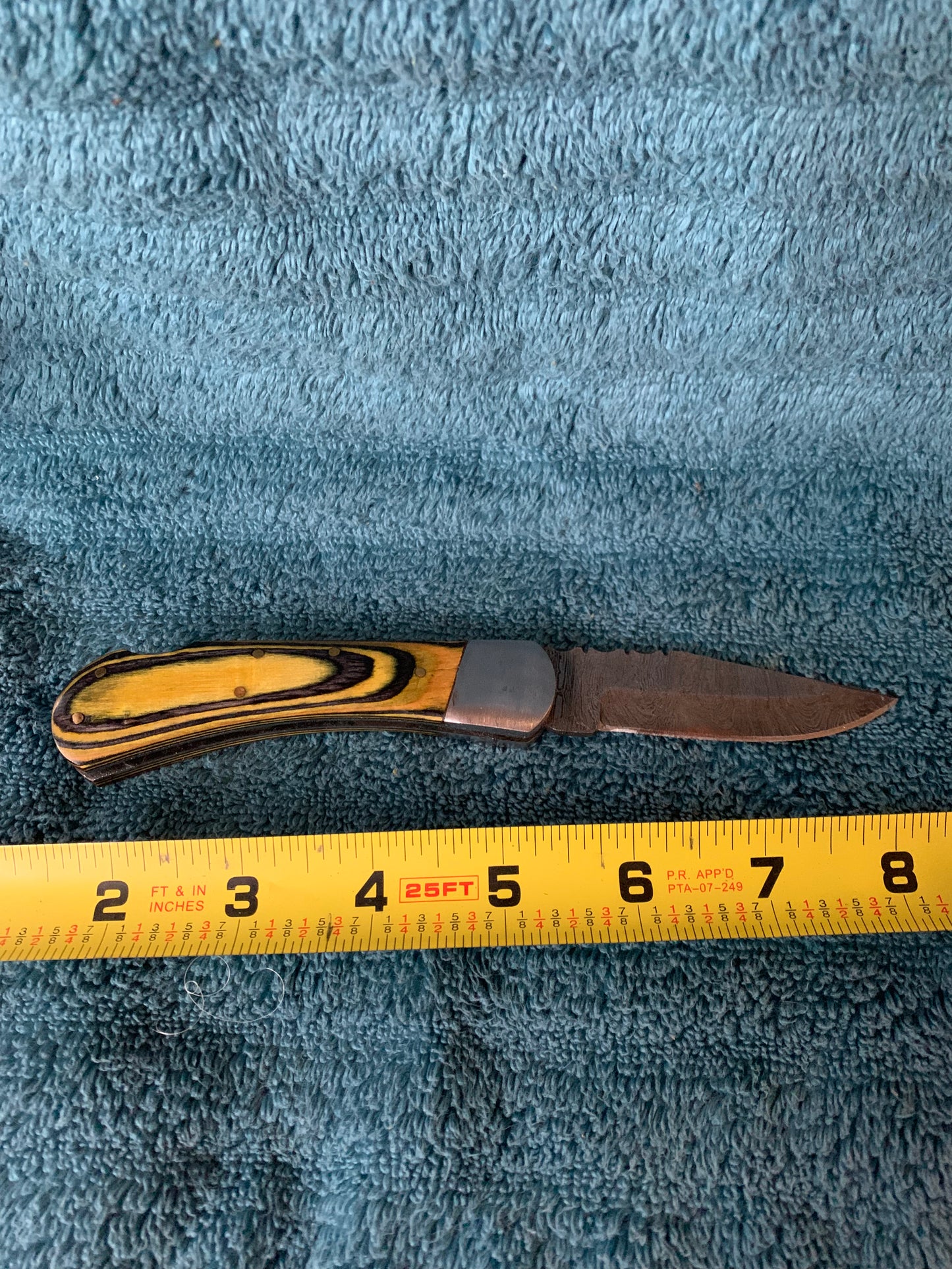 YELLOW HANDLE KNIFE