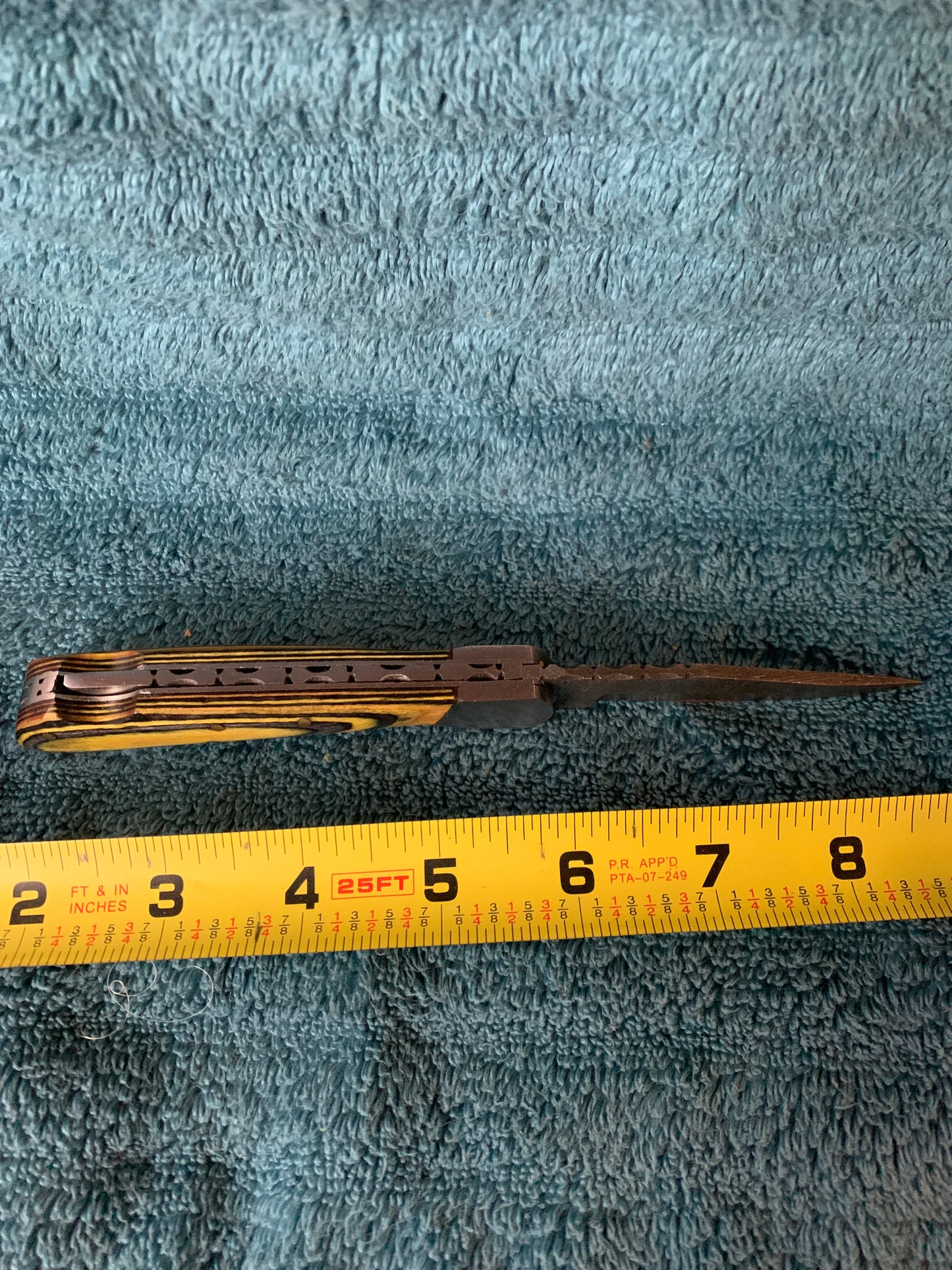 YELLOW HANDLE KNIFE