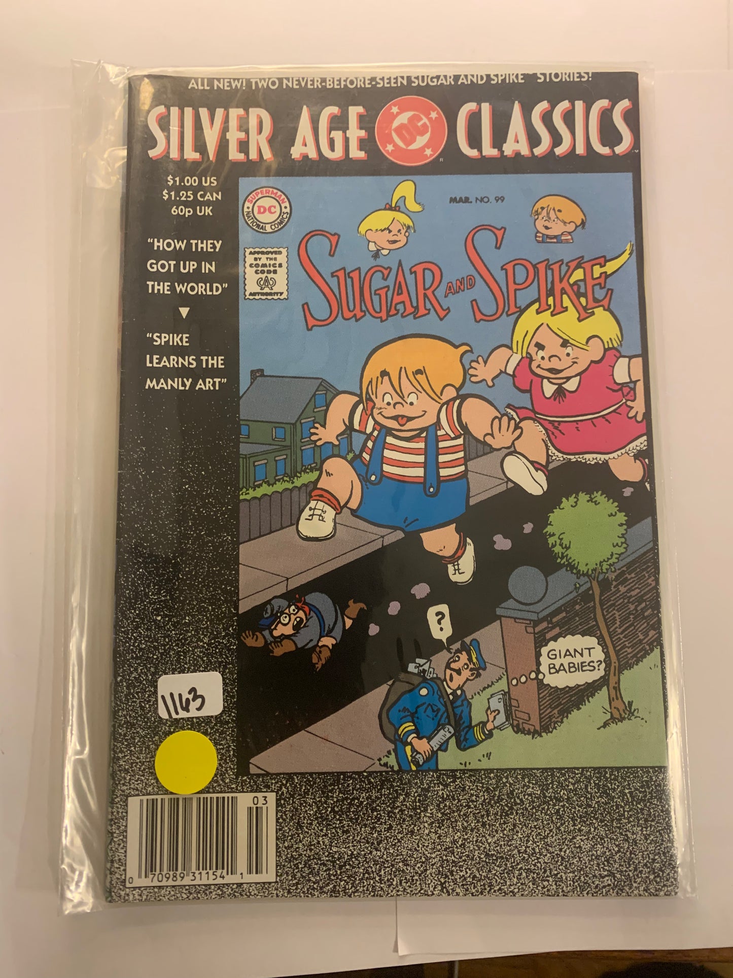 DC SILVER AGE CLASSICS SUGAR AND SPICE #99 COMIC