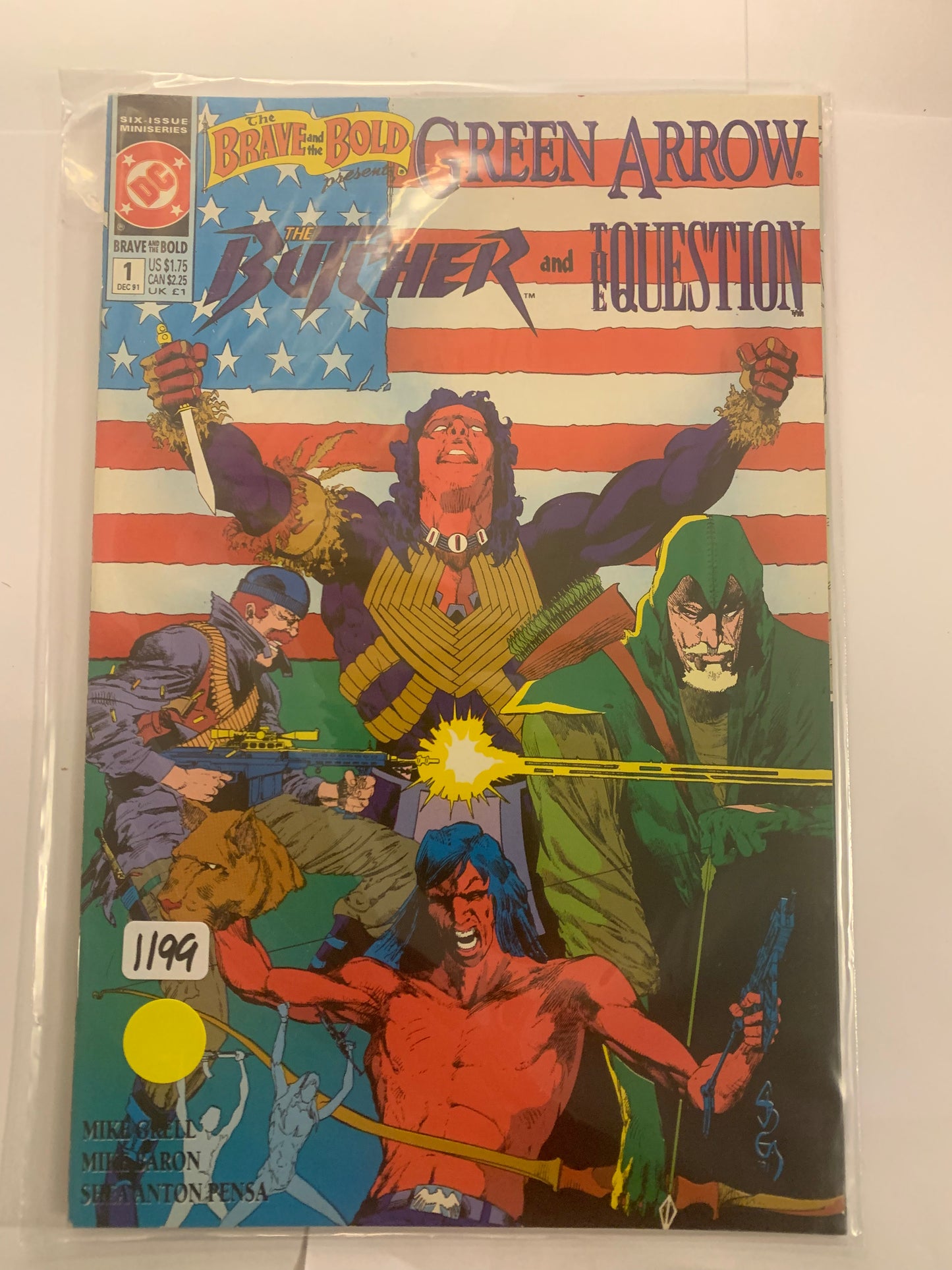 #1 DC GREEN ARROW THE BUTCHER AND THE QUESTION COMIC