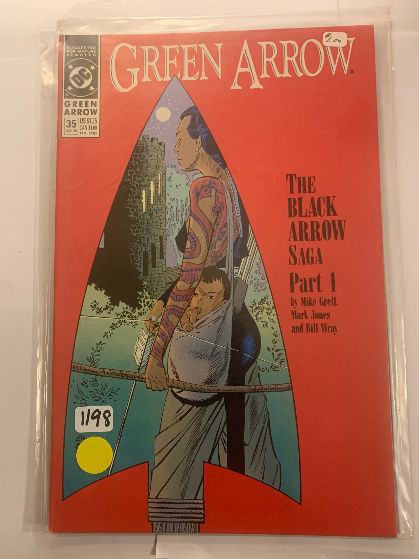 #35 DC GREEN ARROW THE BLACK ARROW SAGA PART 1 COMIC