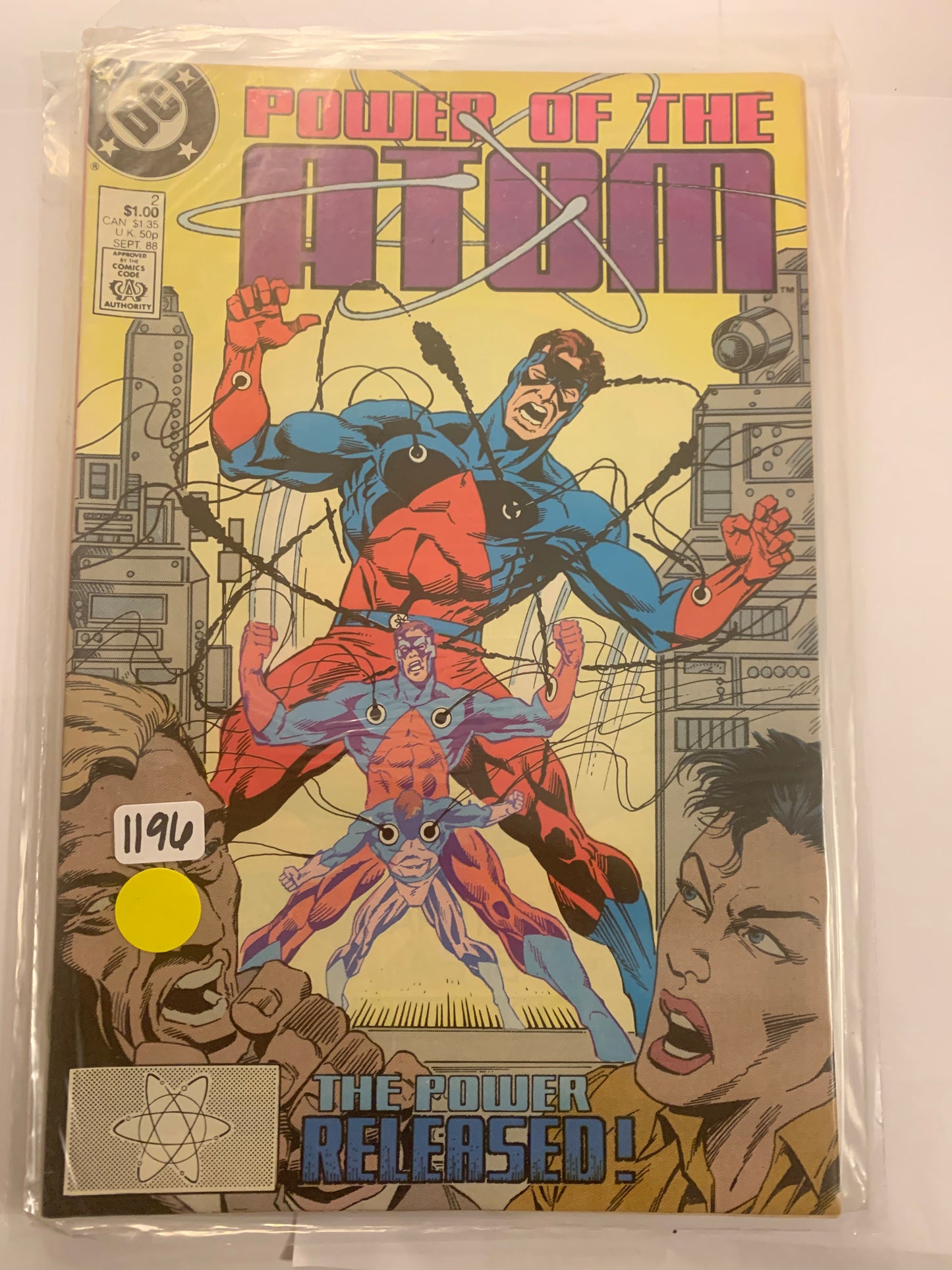 #2 DC POWER OF THE ATOM COMIC
