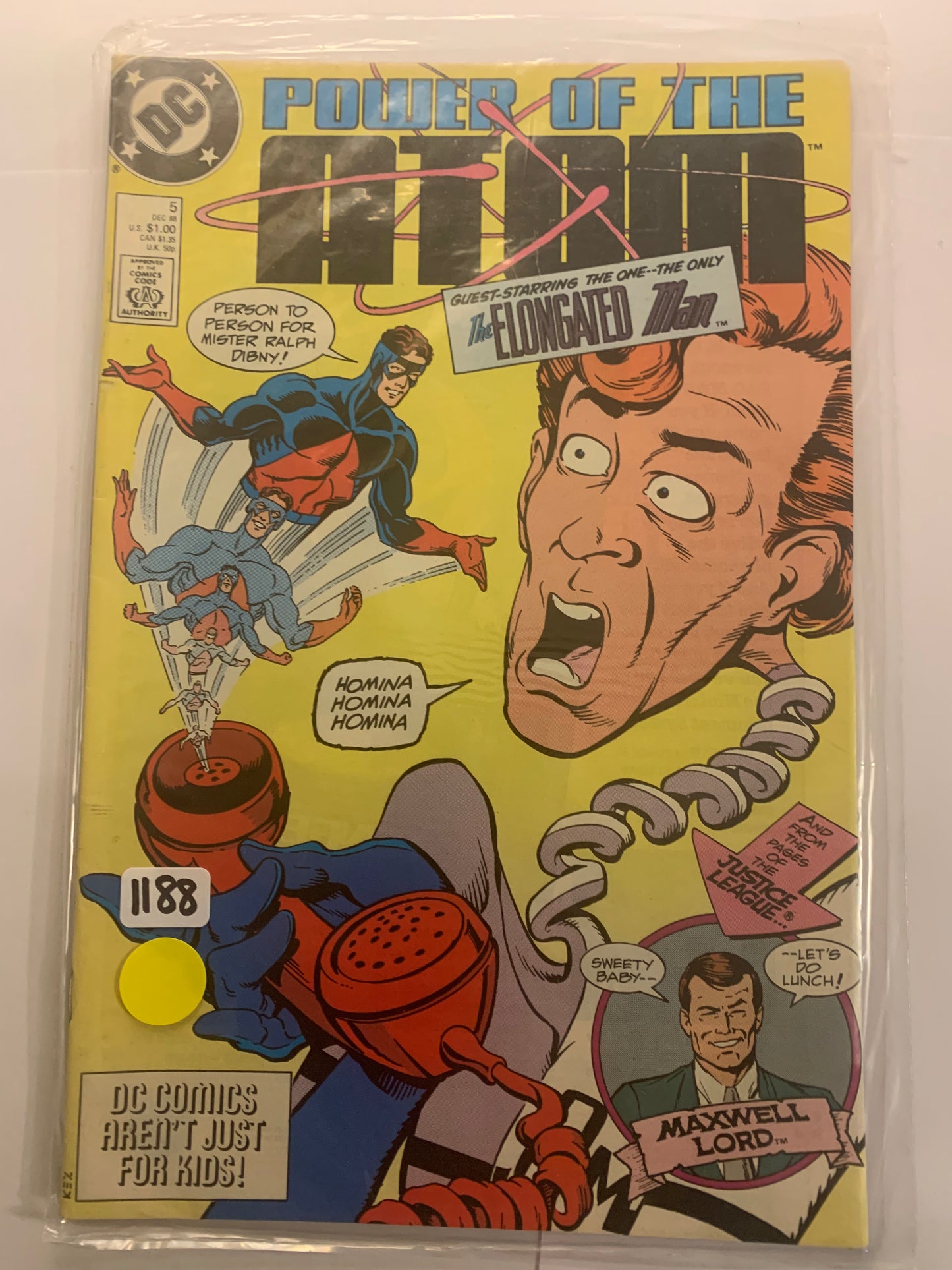 #5 DC POWER OF ATOM COMIC