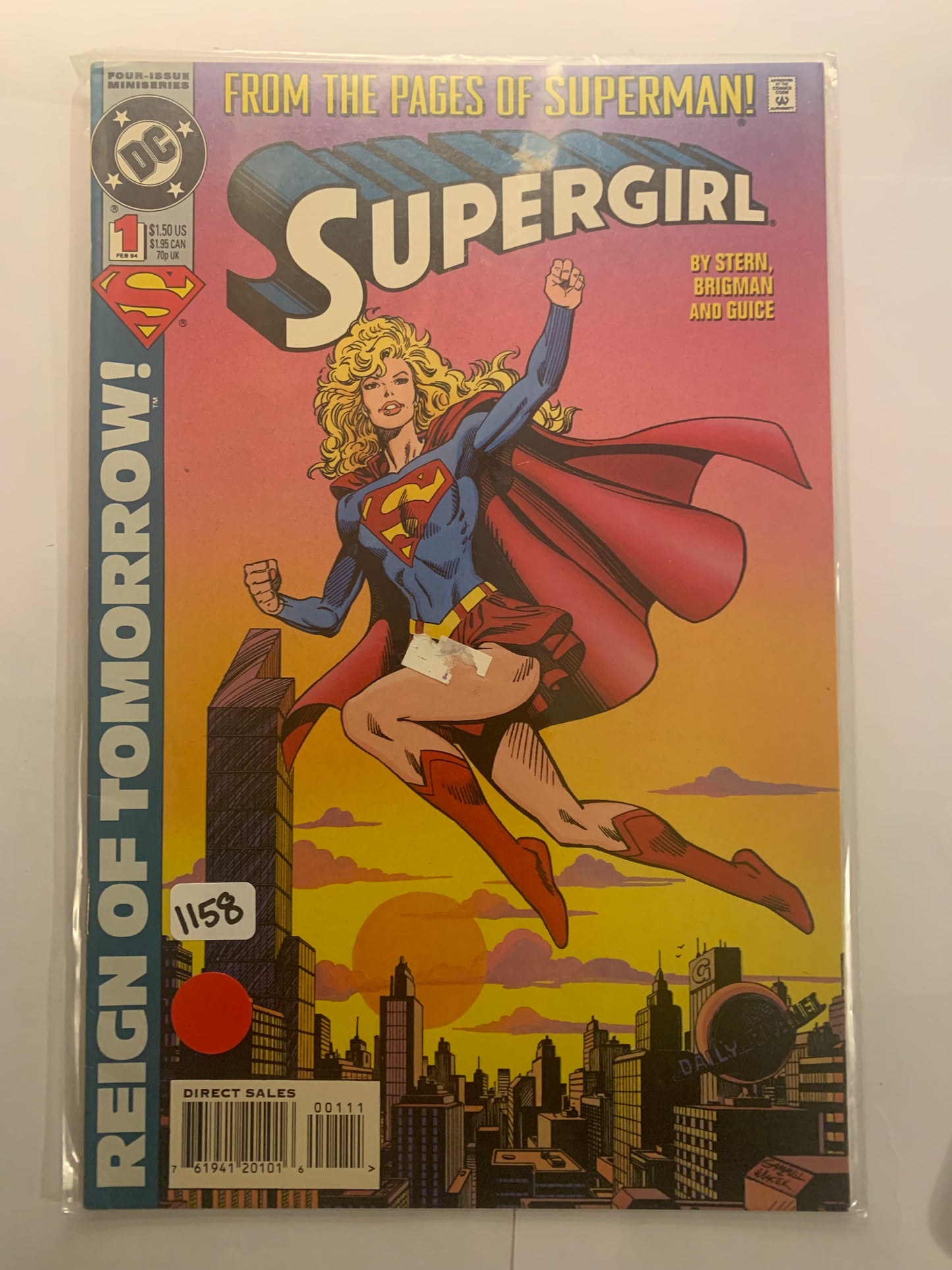 #1 DC FROM THE PAGES OF SUPERMAN! SUPERGIRL COMIC