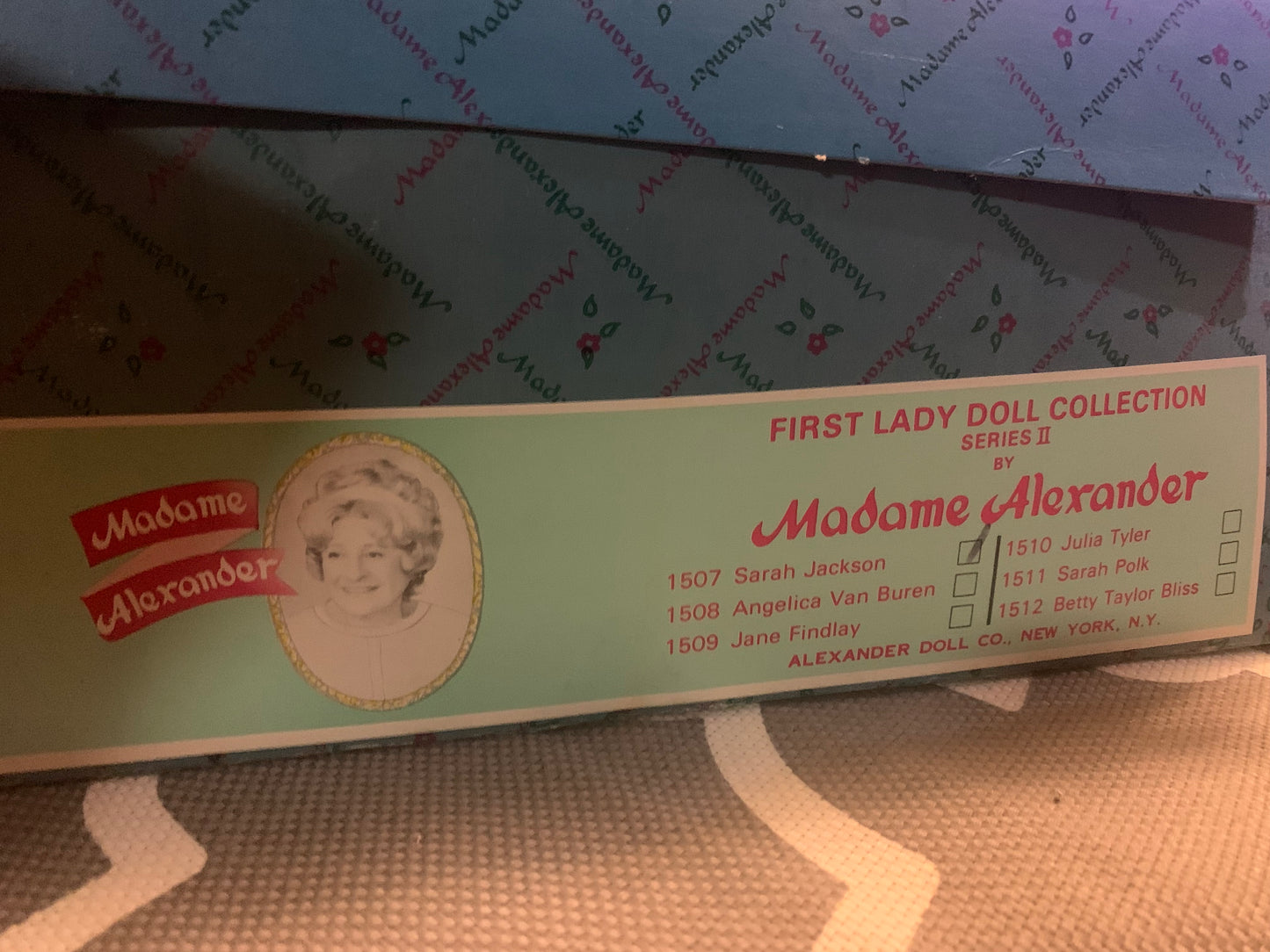 #1507 Madame Alexander Doll -Sarah Jackson