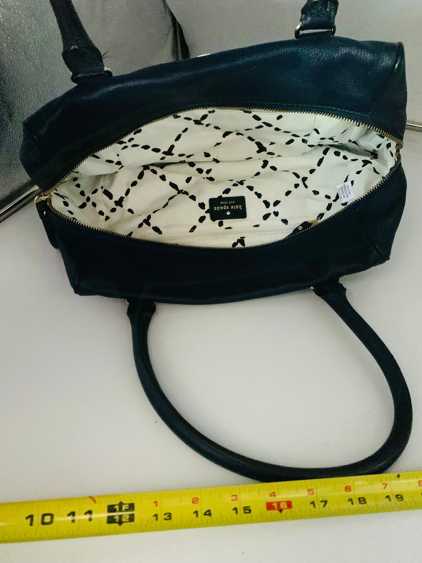 HANDBAG-KATE SPADE NAVY MEDIUM