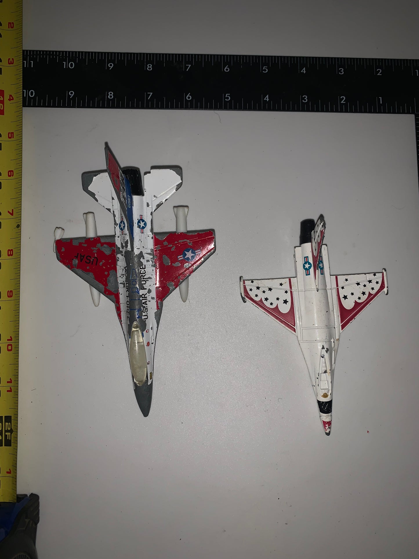 TWO DIECAST JETS