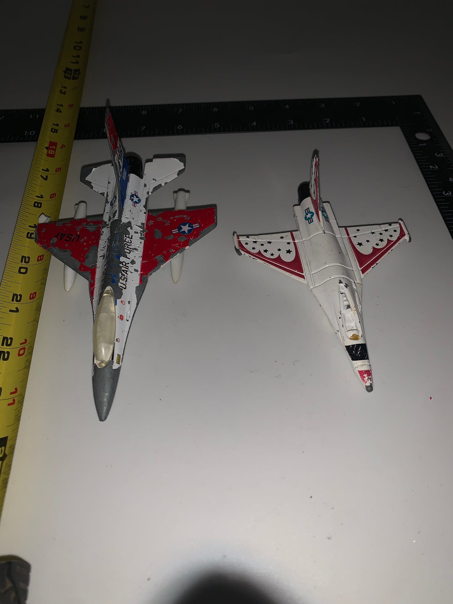 TWO DIECAST JETS