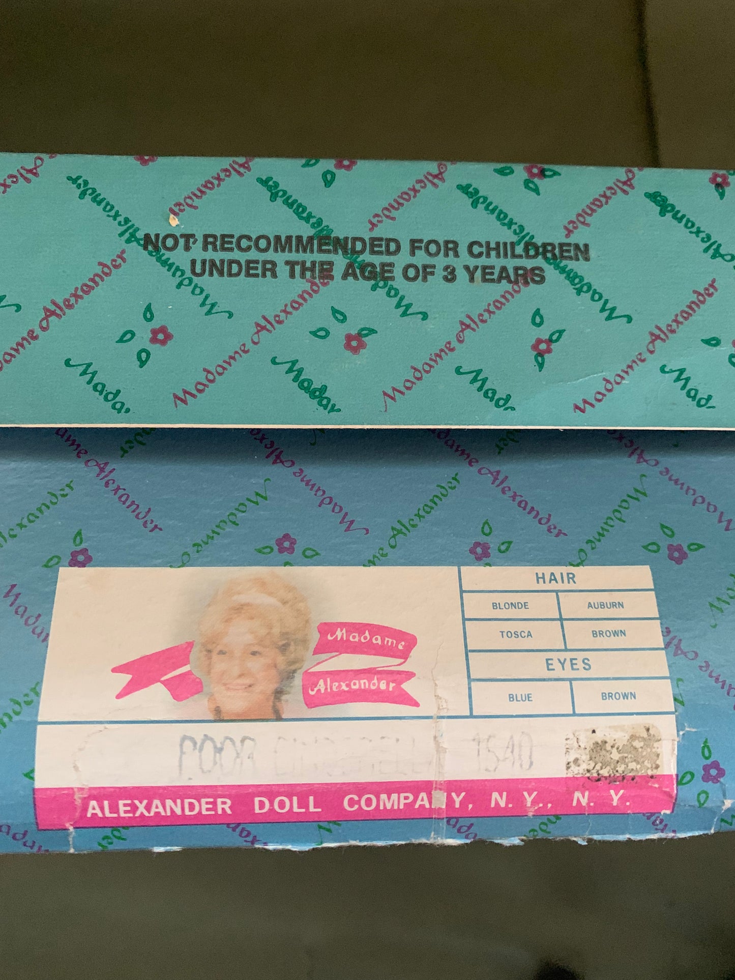 #1540 MADAME ALEXANDER CINDERELLA