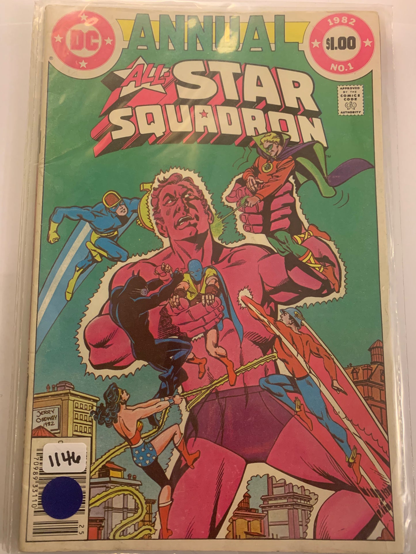 #1 ANNUAL ALL-STAR SQUADRON COMIC