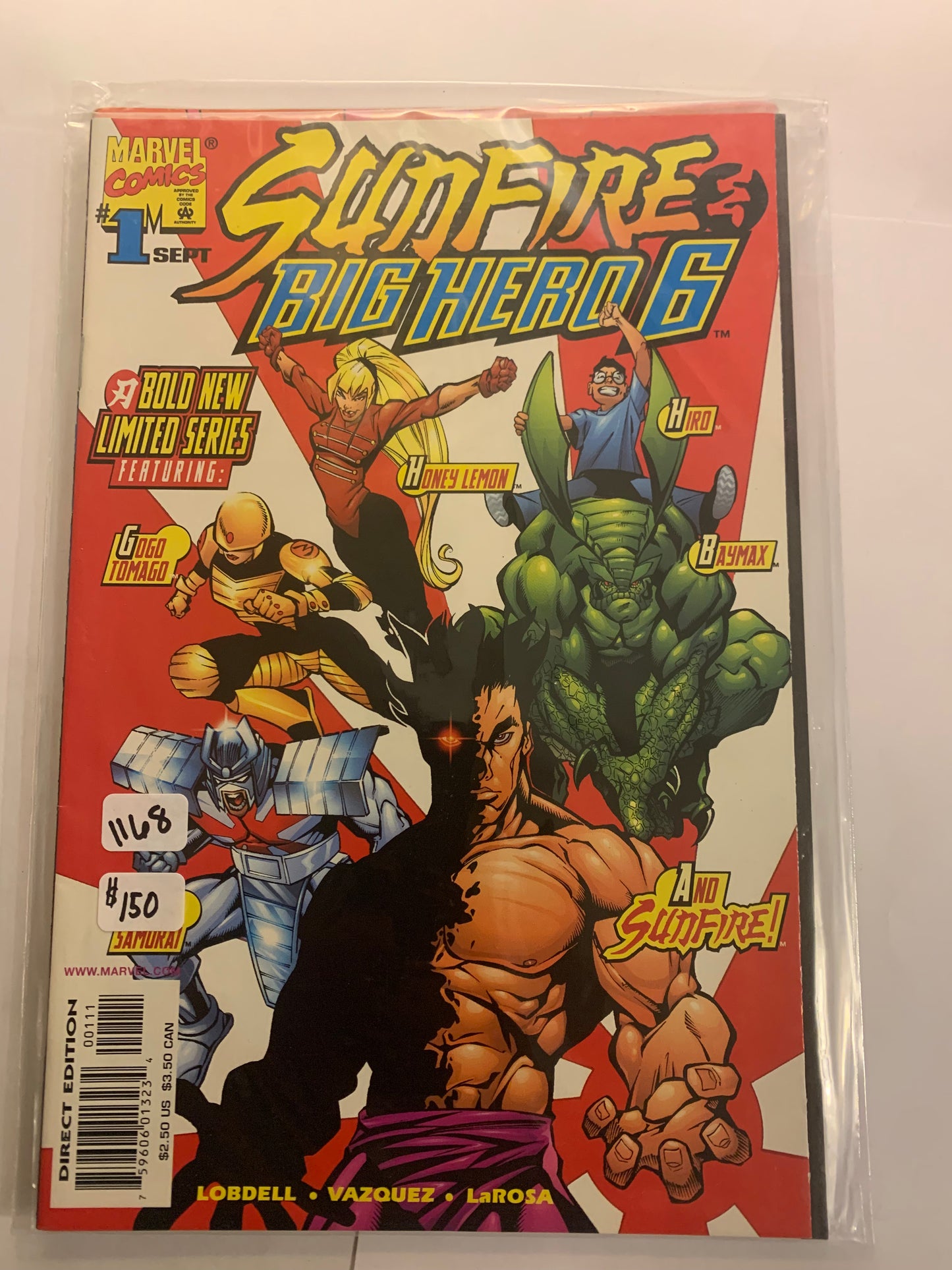 #1 MARVEL SUNFIRE BIG HERO 6