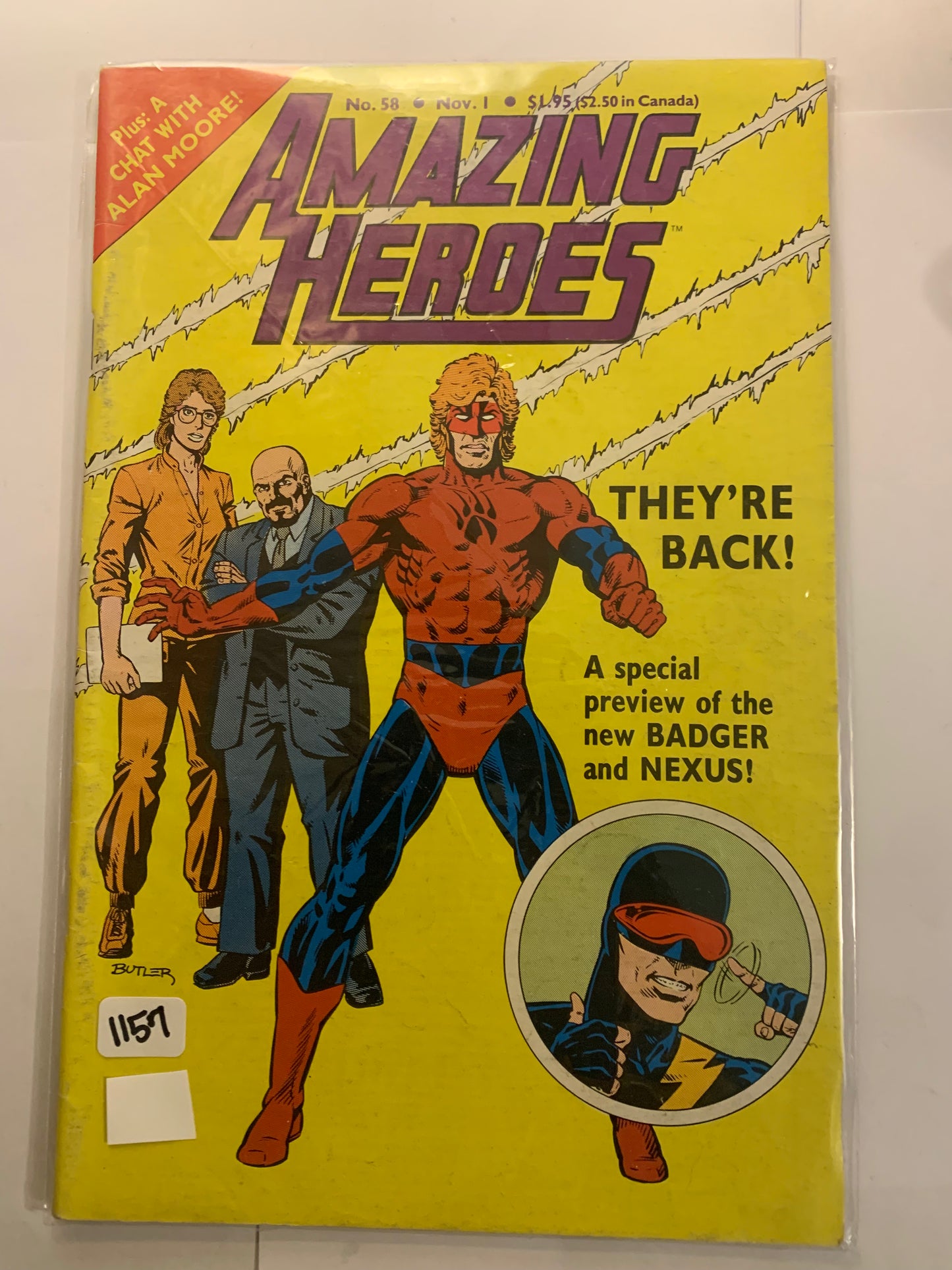 #1 AMAZING HEROES COMIC THEY'RE BACK!