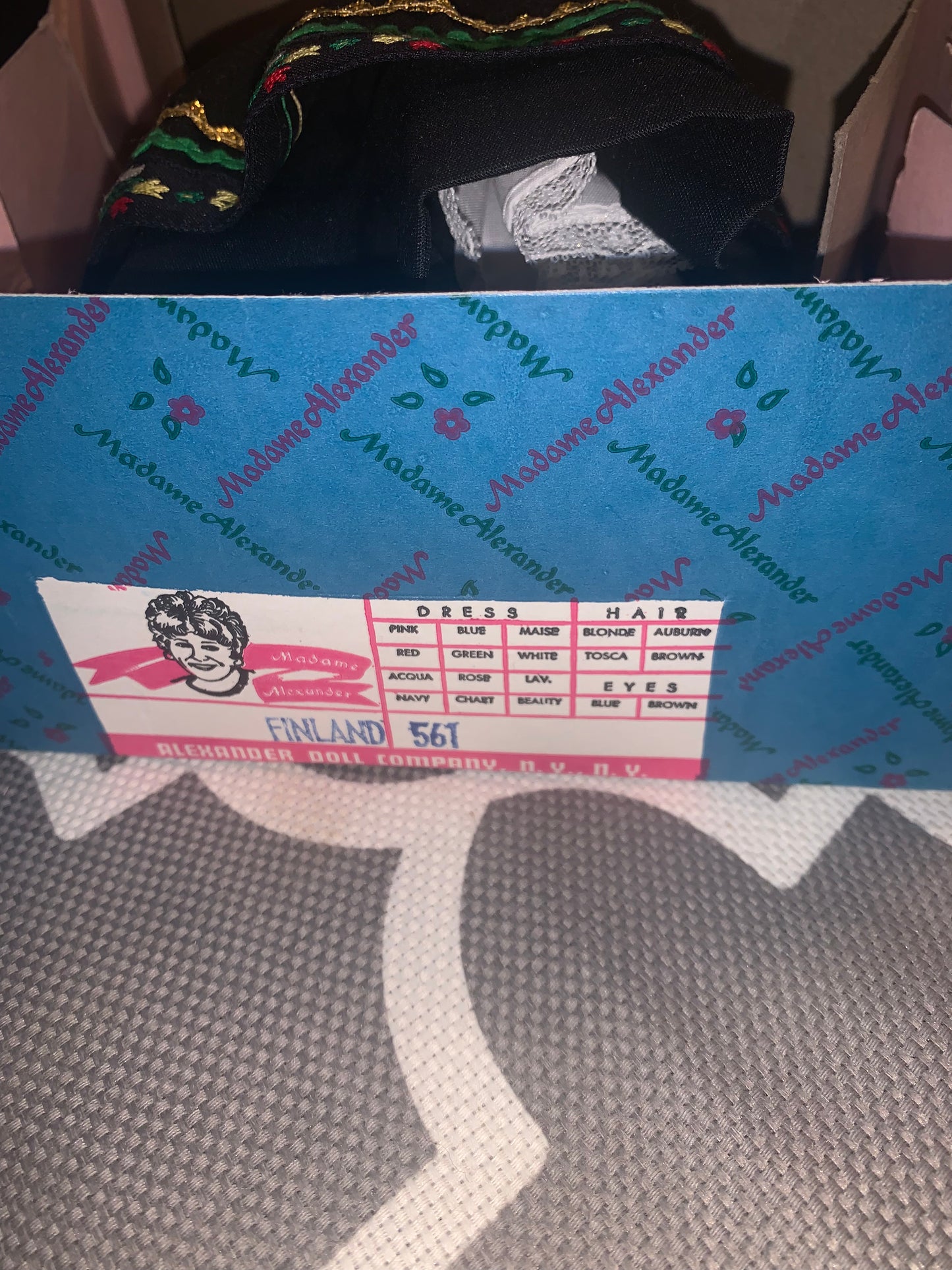 #1567 Madame Alexander Doll- JEAN