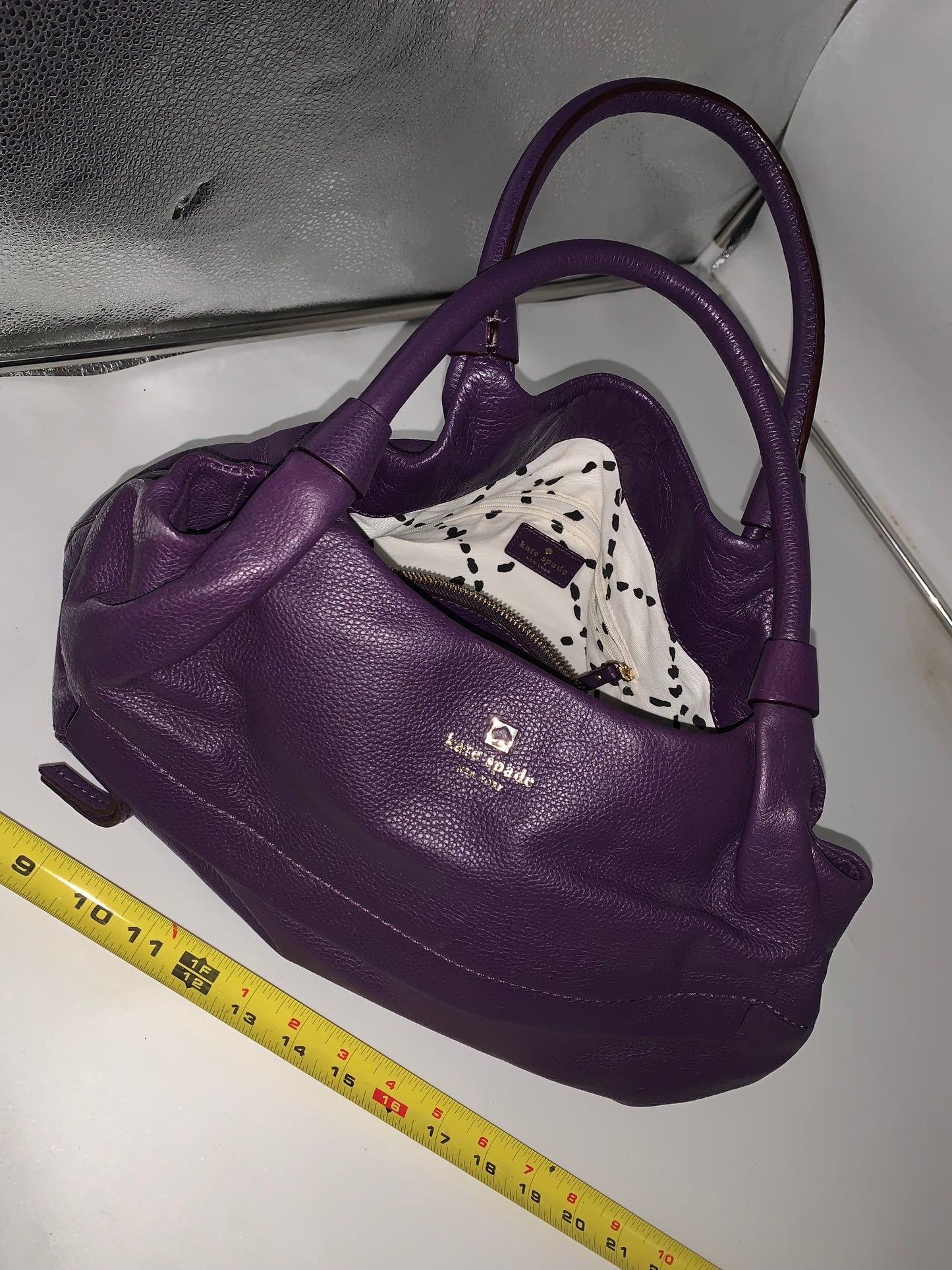 HANDBAG-KATE SPADE NEW YORK PURPLE