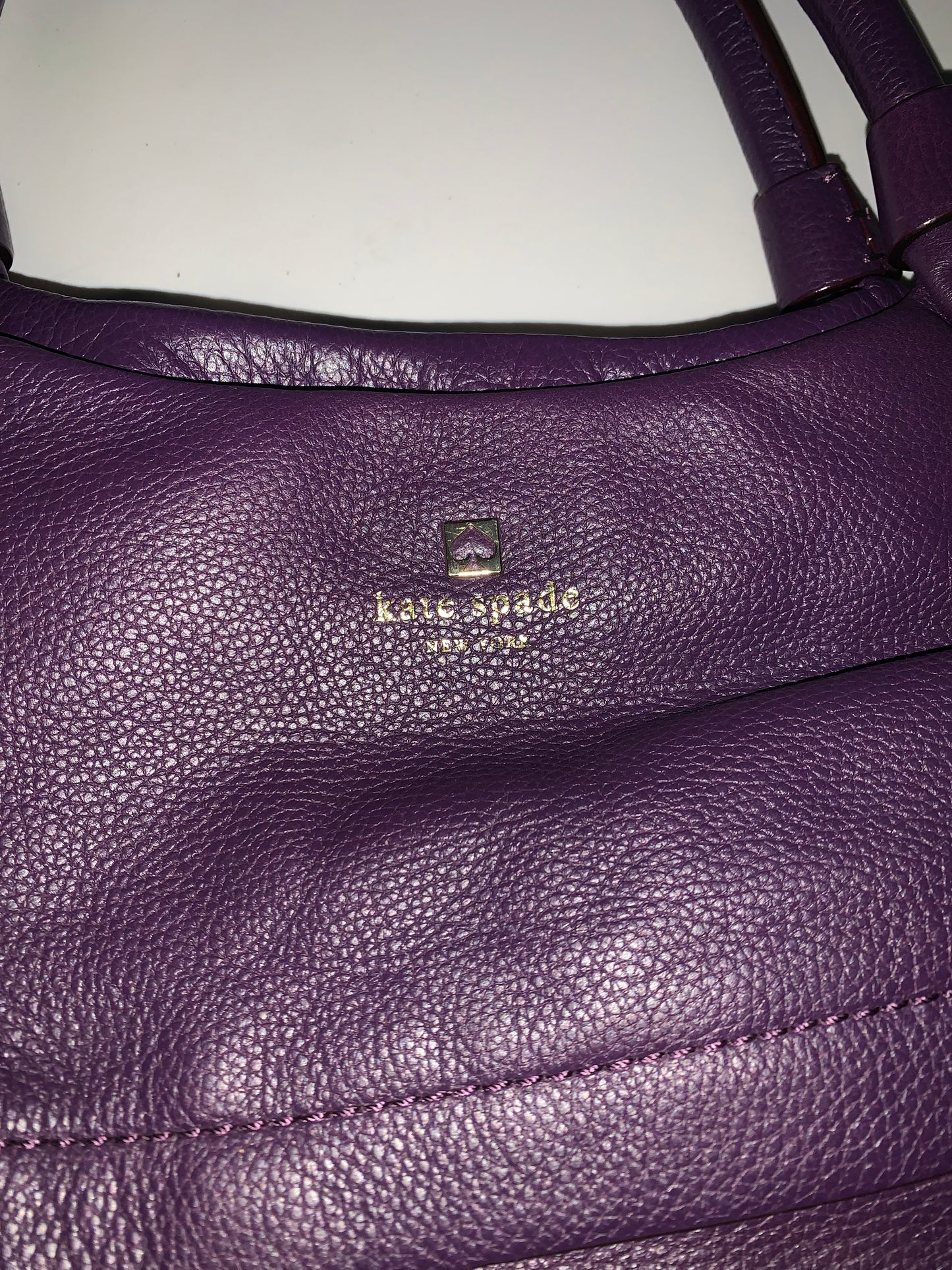 HANDBAG-KATE SPADE NEW YORK PURPLE