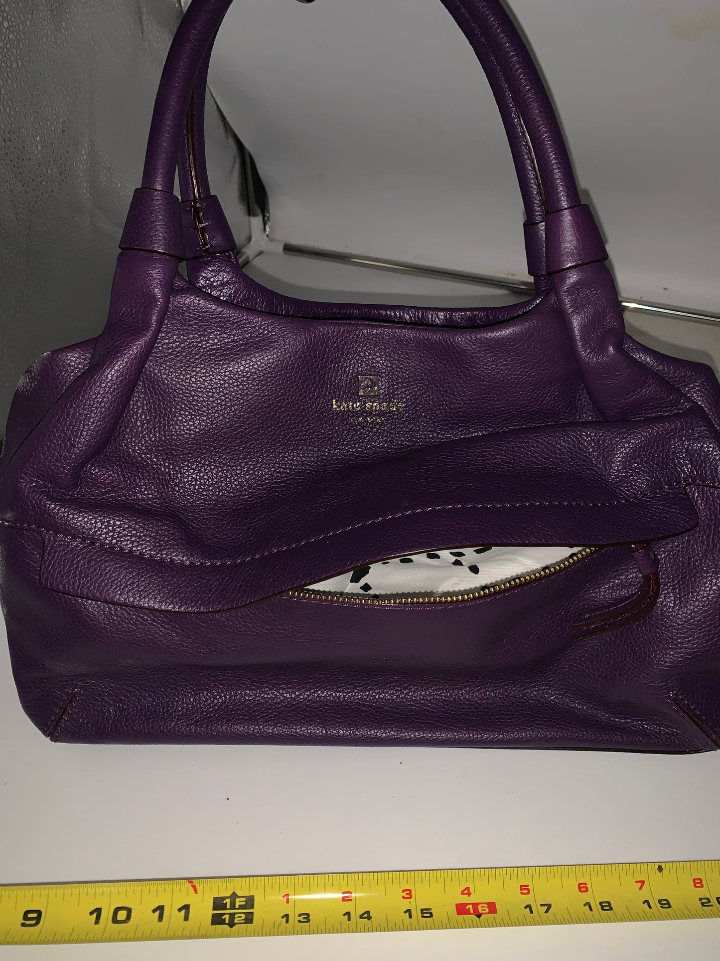 HANDBAG-KATE SPADE NEW YORK PURPLE