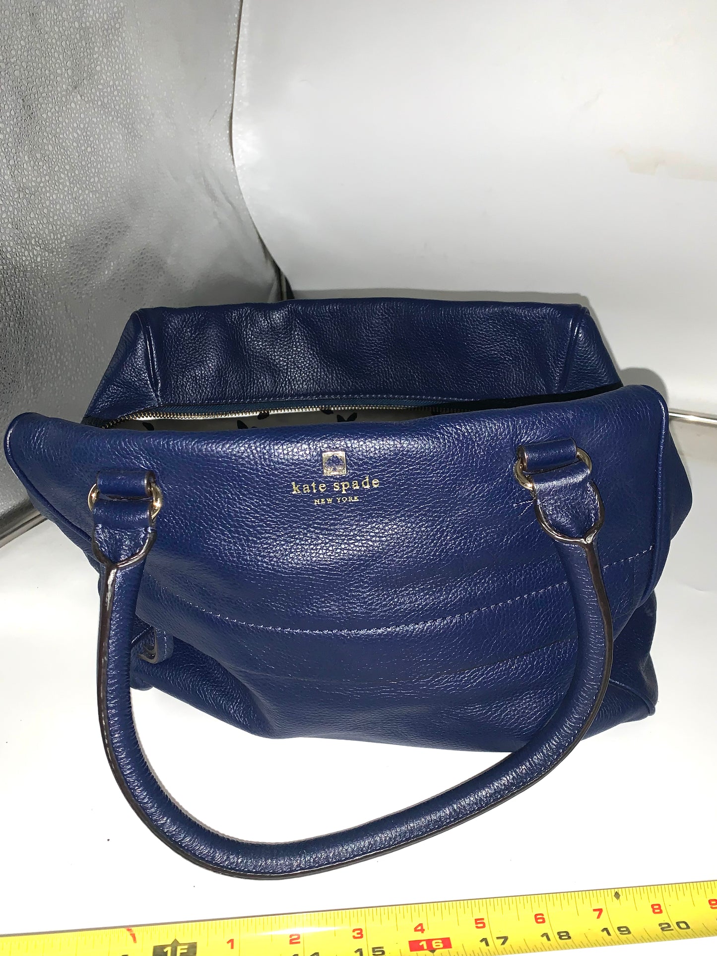 HANDBAG-KATE SPADE NAVY MEDIUM