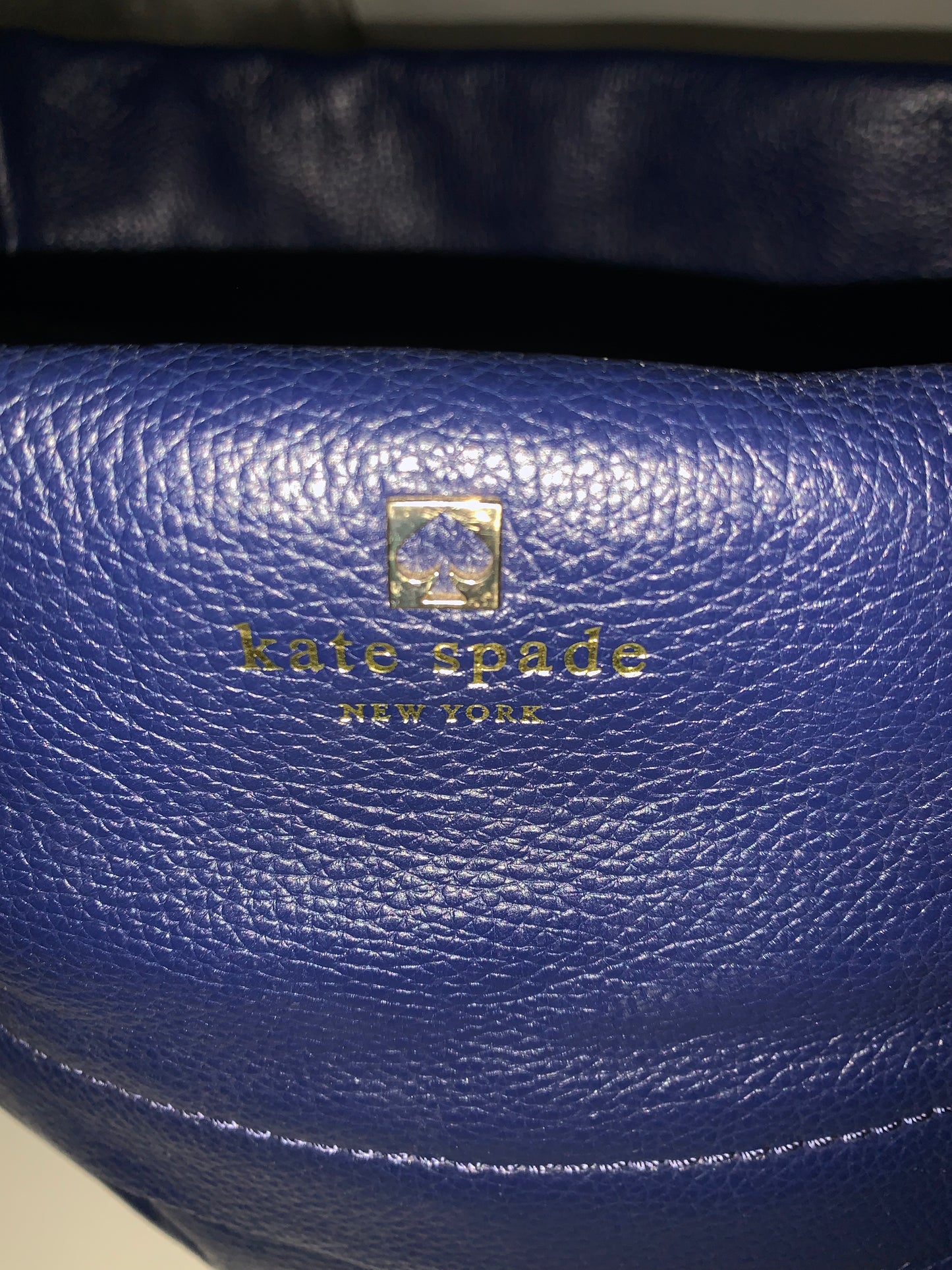 HANDBAG-KATE SPADE NAVY MEDIUM