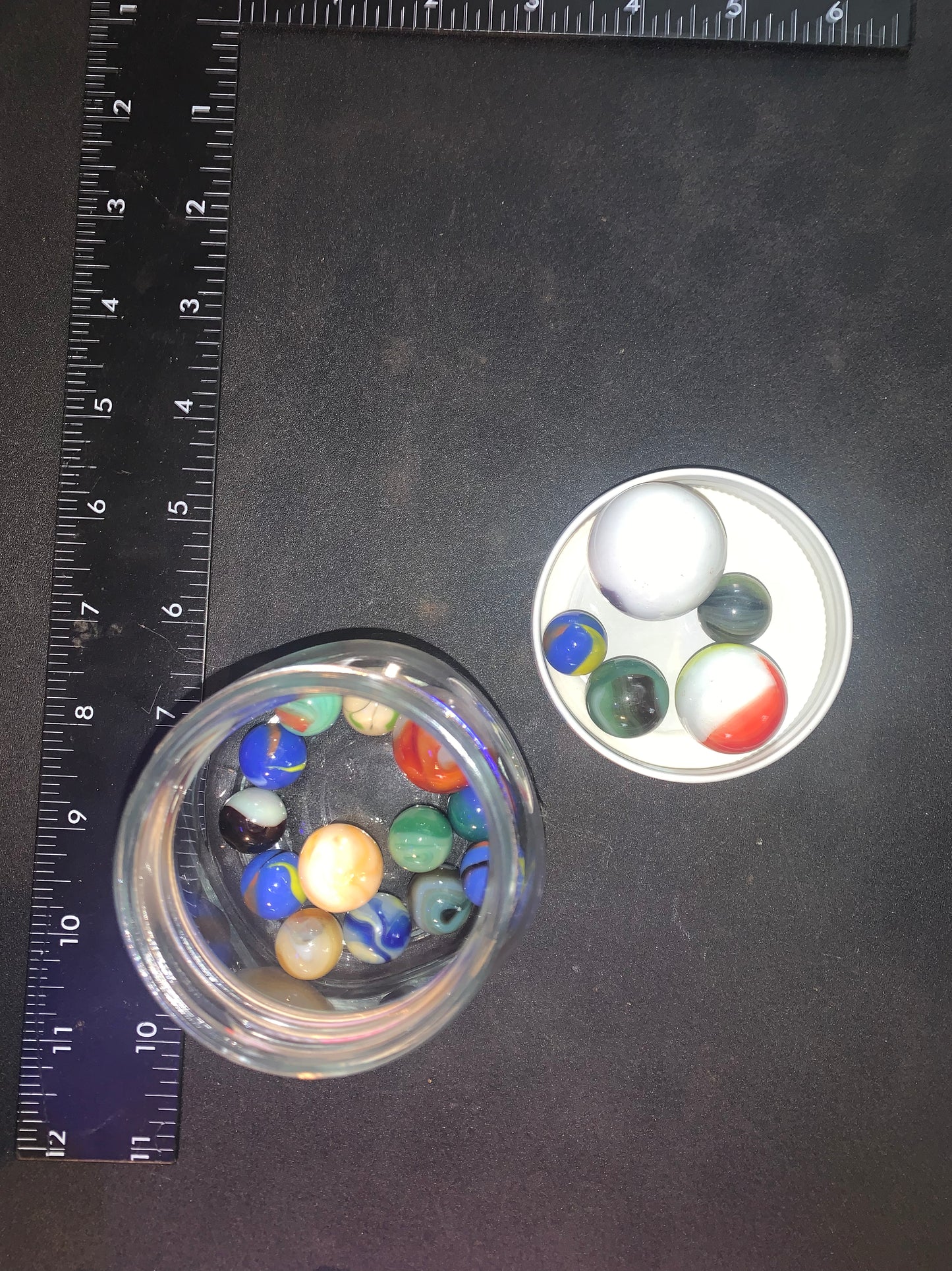 25 MARBLES IN A JAR