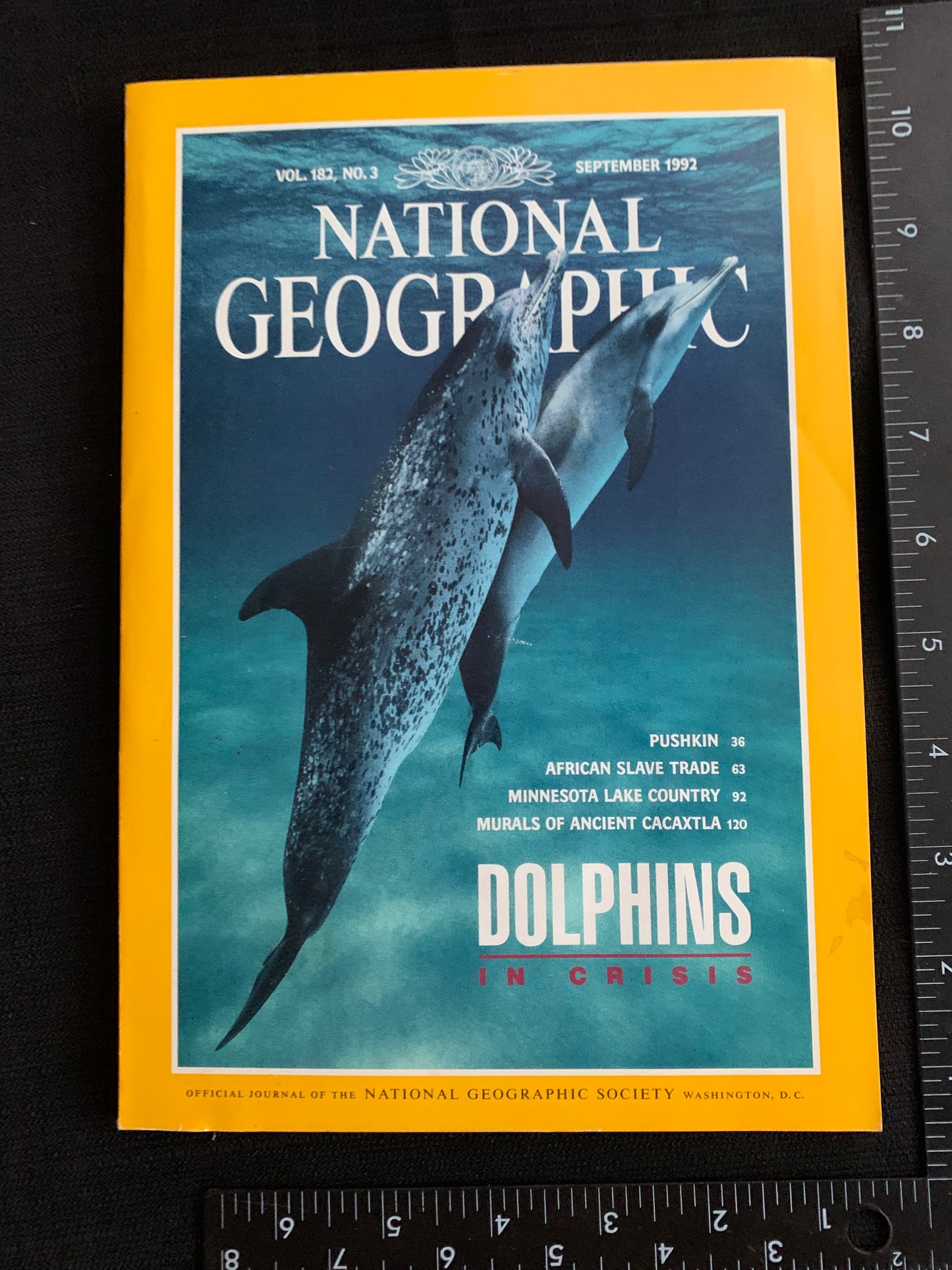 National Geographic Magazine July - December 1992 in Collector Case with 5 books